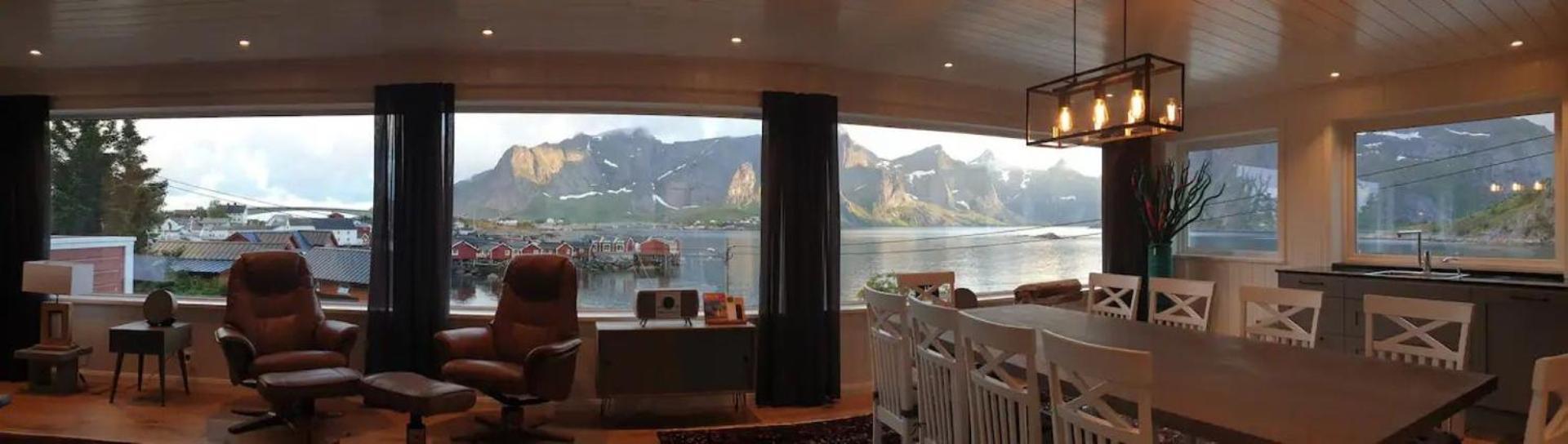 Lofoten Panoramic Luxury Home With Sauna Moskenes Eksteriør billede