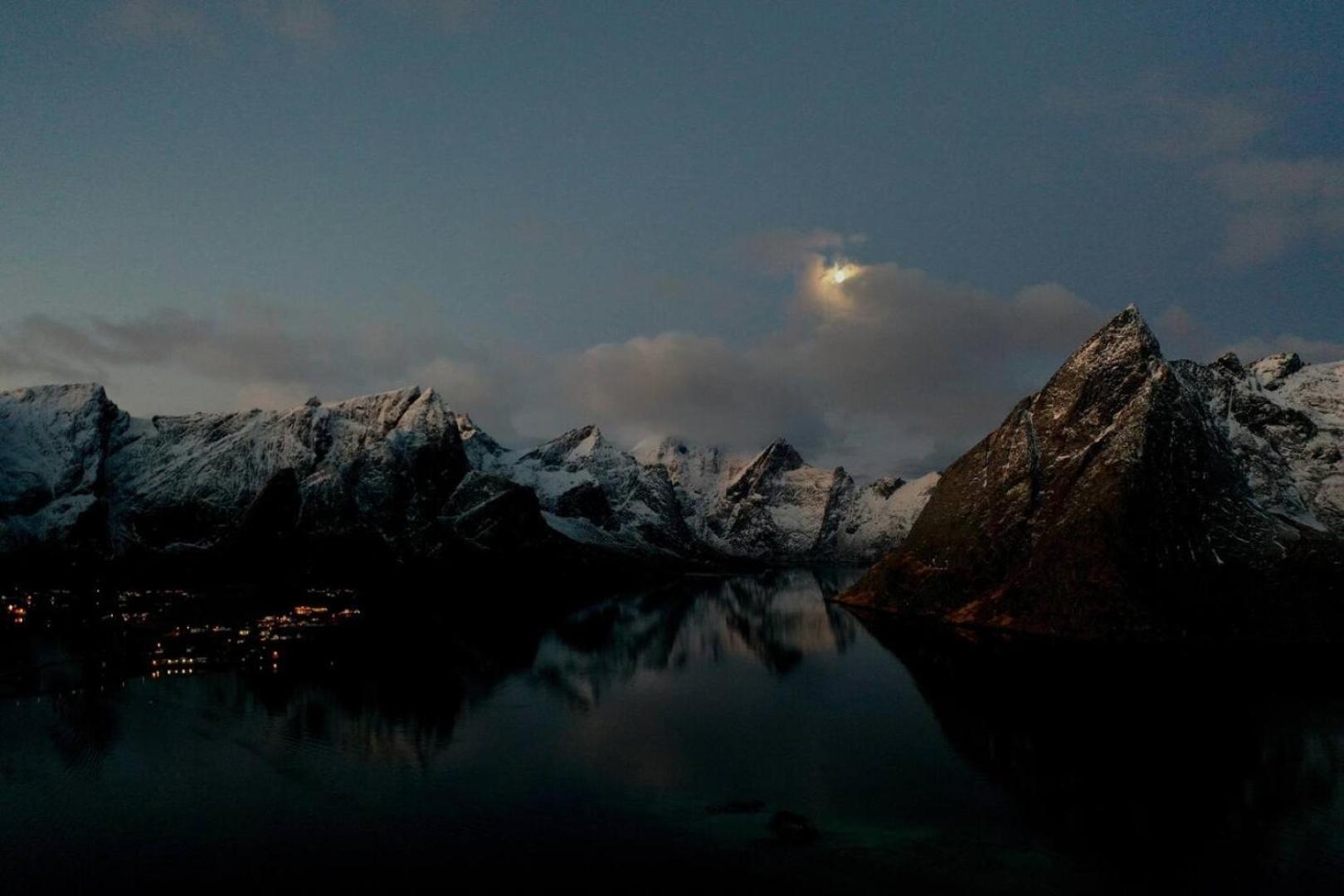 Lofoten Panoramic Luxury Home With Sauna Moskenes Eksteriør billede