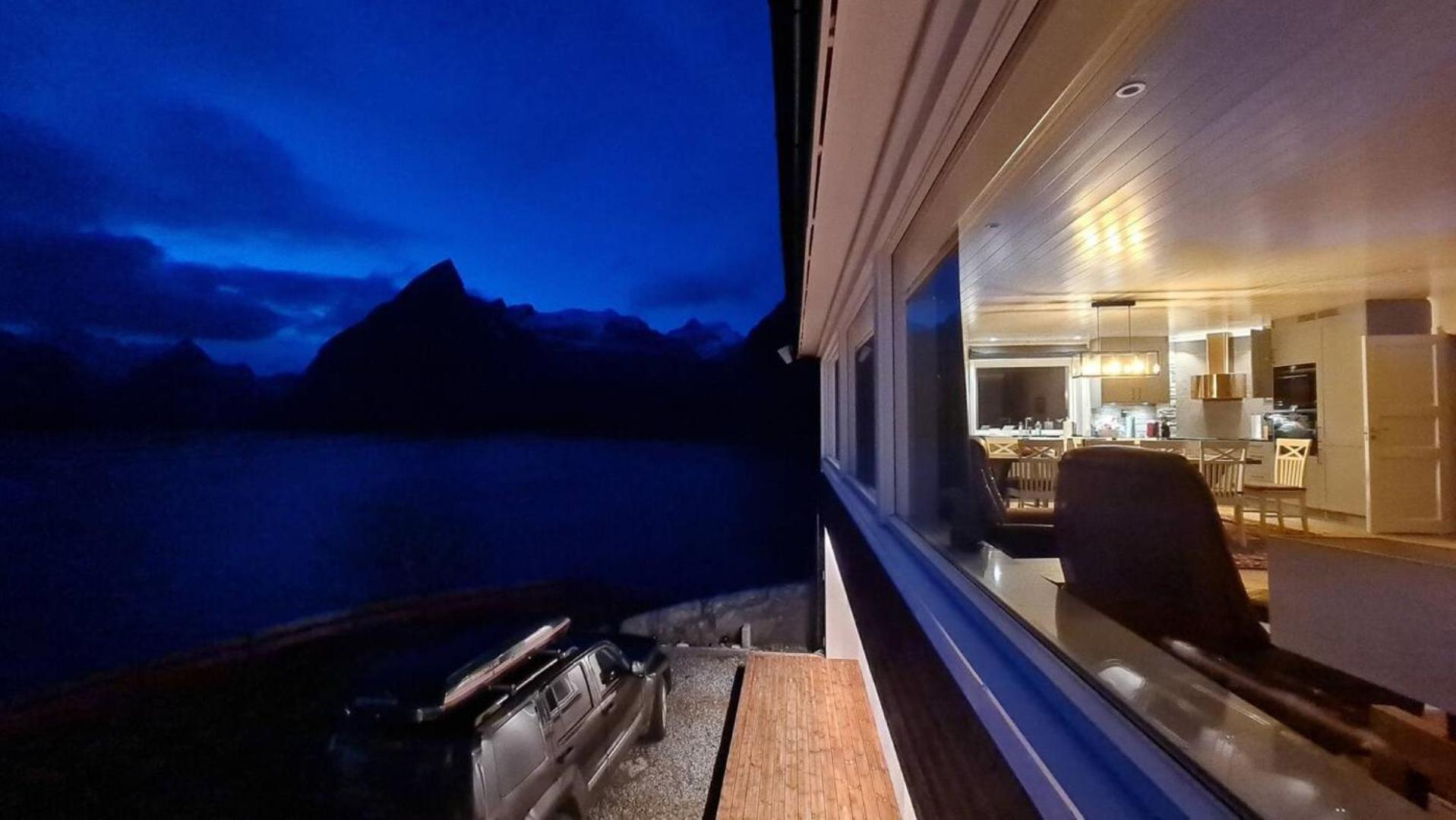 Lofoten Panoramic Luxury Home With Sauna Moskenes Eksteriør billede