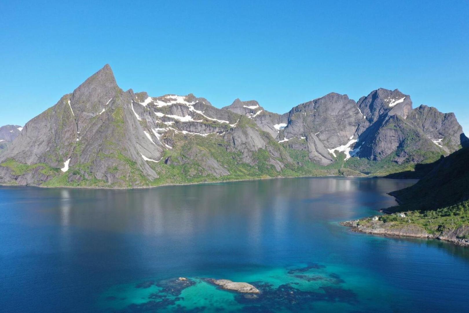 Lofoten Panoramic Luxury Home With Sauna Moskenes Eksteriør billede