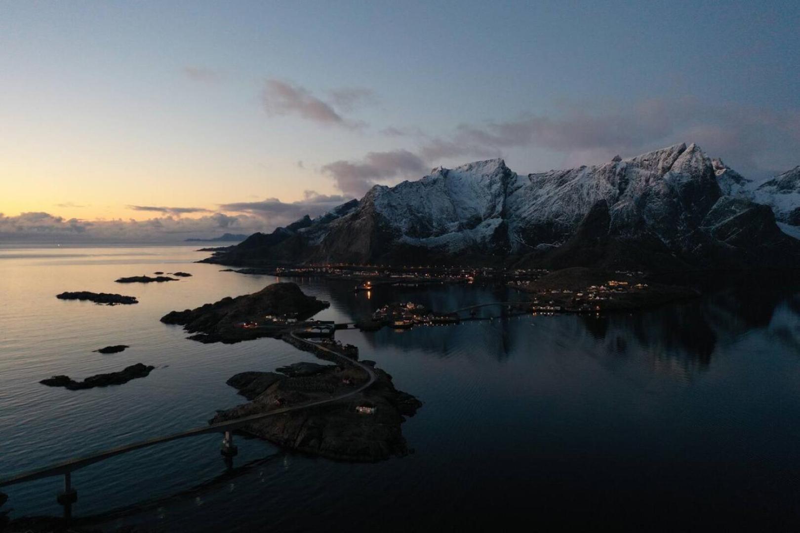 Lofoten Panoramic Luxury Home With Sauna Moskenes Eksteriør billede