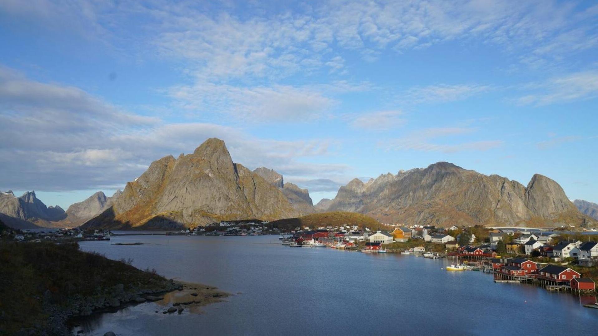 Lofoten Panoramic Luxury Home With Sauna Moskenes Eksteriør billede
