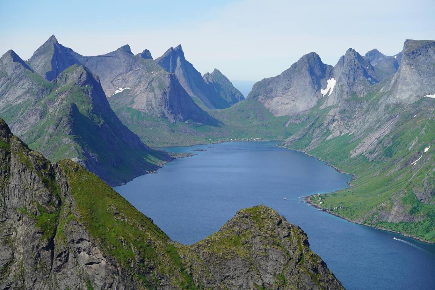 Lofoten Panoramic Luxury Home With Sauna Moskenes Eksteriør billede