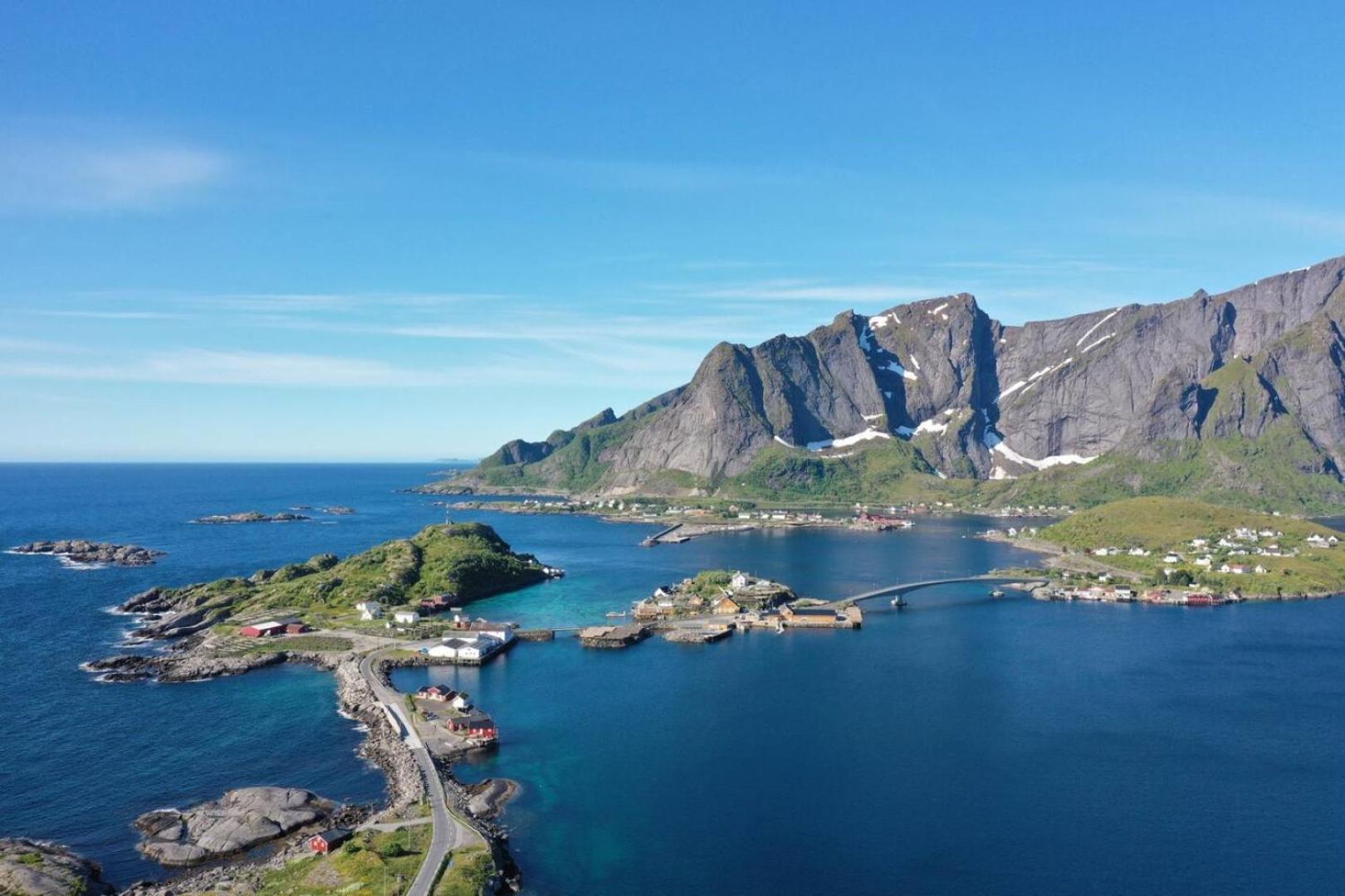 Lofoten Panoramic Luxury Home With Sauna Moskenes Eksteriør billede