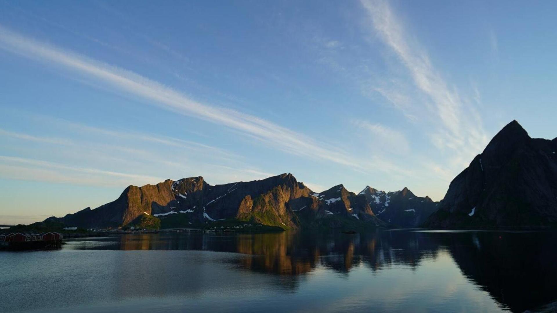 Lofoten Panoramic Luxury Home With Sauna Moskenes Eksteriør billede