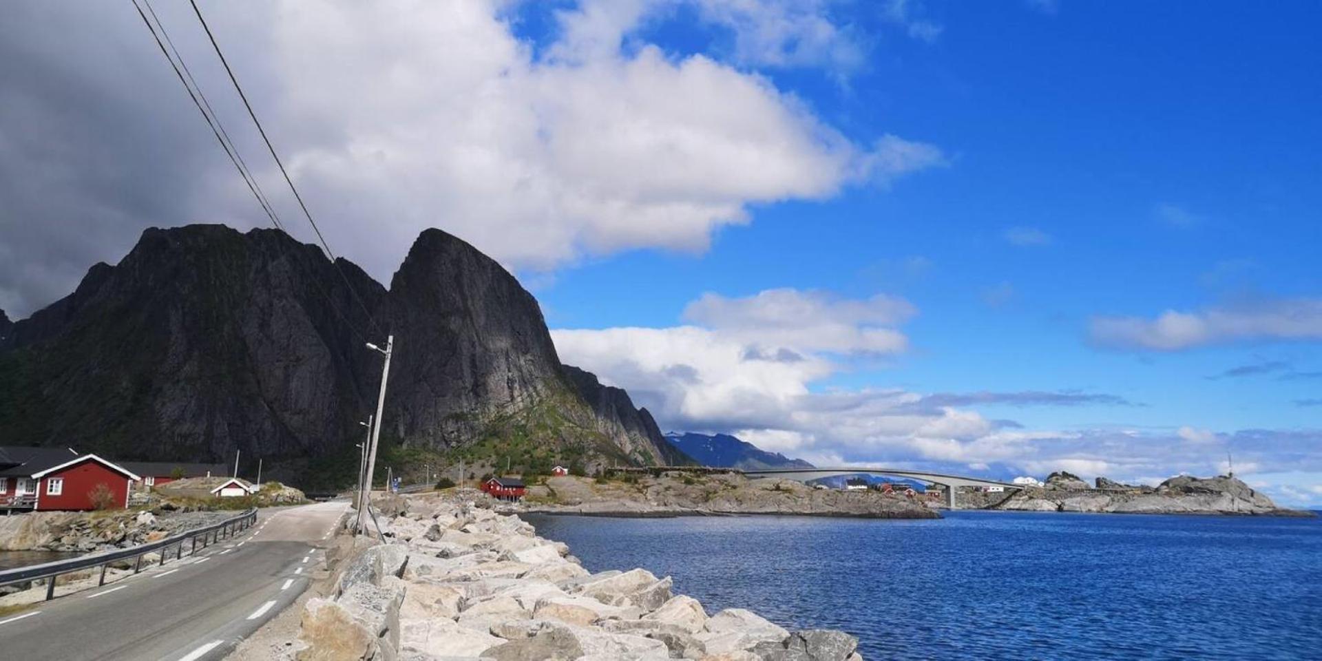 Lofoten Panoramic Luxury Home With Sauna Moskenes Eksteriør billede