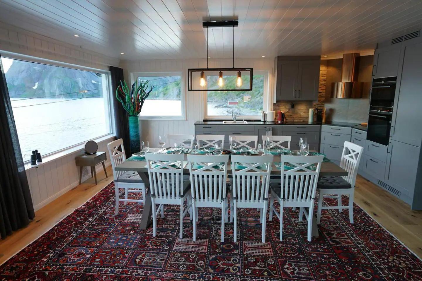 Lofoten Panoramic Luxury Home With Sauna Moskenes Eksteriør billede