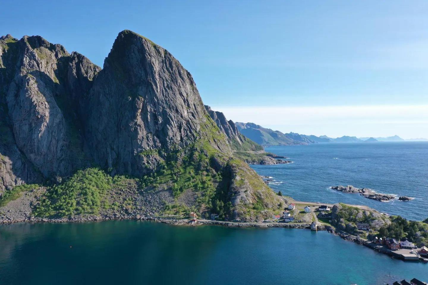 Lofoten Panoramic Luxury Home With Sauna Moskenes Eksteriør billede
