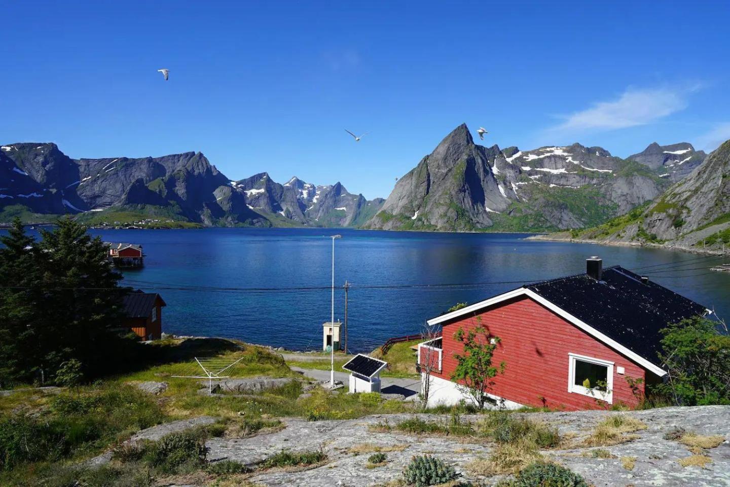 Lofoten Panoramic Luxury Home With Sauna Moskenes Eksteriør billede
