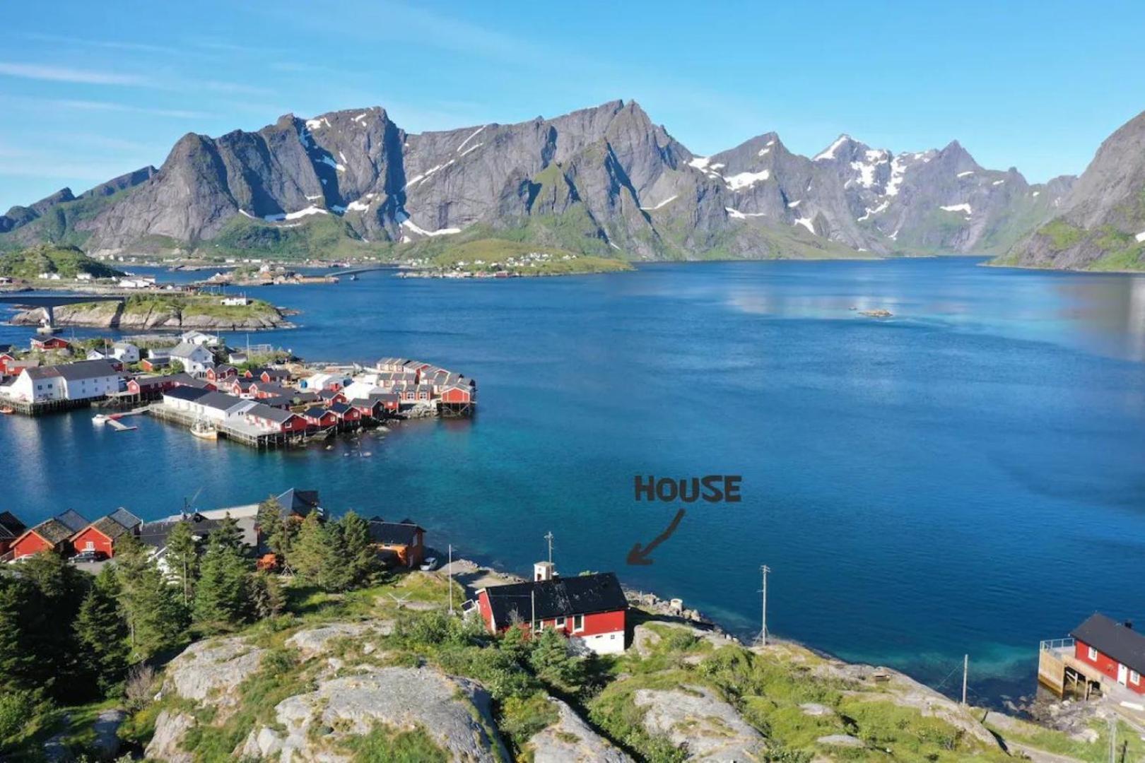 Lofoten Panoramic Luxury Home With Sauna Moskenes Eksteriør billede